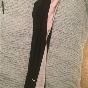 Pink Victoria’s Secret yoga pants